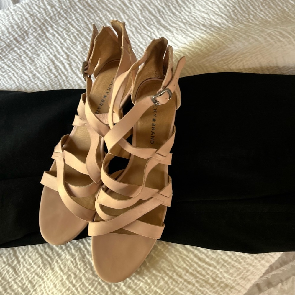 Pink sandals